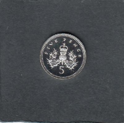 Beschrijving: 5 Pence  